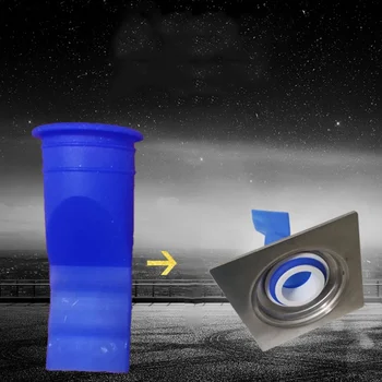 

Silicone Kitchen Strainer Bathroom Pipe Sewer Drainer Anti-odor Pest Control Floor Drain Accessory Bathroom Odor-proof Leak Core