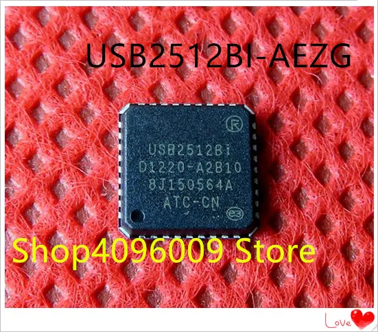 Новинка; 10 шт./лот USB2512BI-AEZG USB2512BI USB2512 QFN