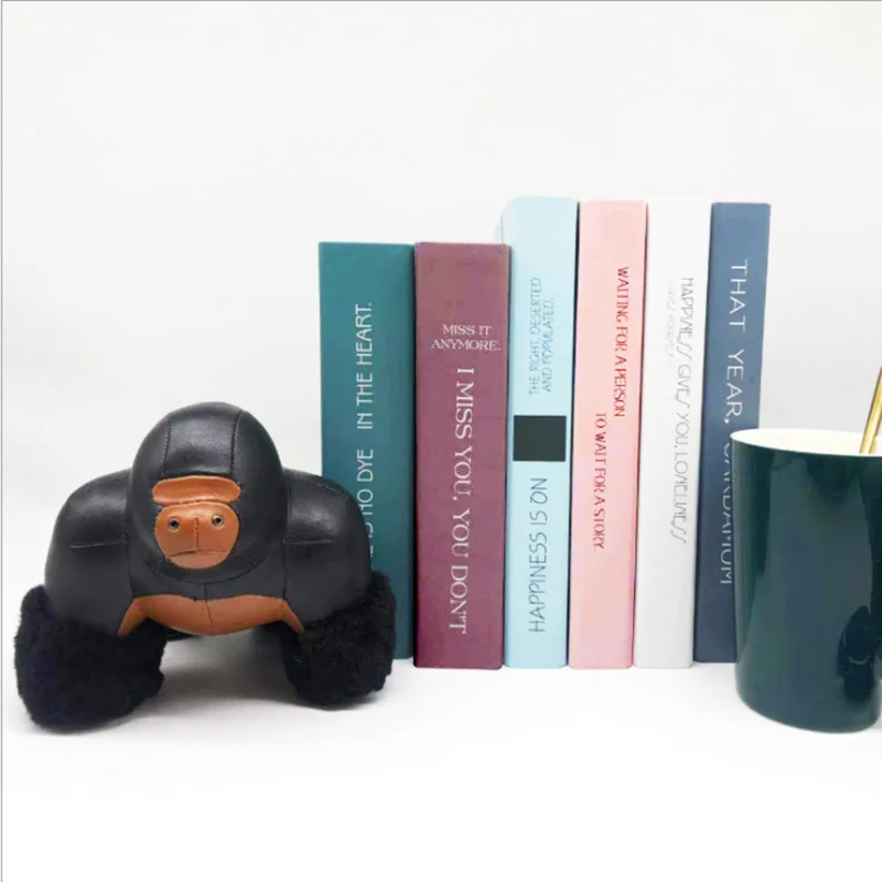 Искусственная кожа King Kong ape форзац пресс-папье ручной работы орнамент Искусство украшение дома креативный сувенир персонализированный подарок на день рождения