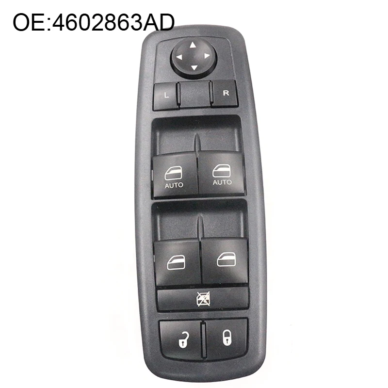 Главный переключатель стеклоподъемника 4602863AD для 2009-2012 Dodge Ram 1500 2500 3500 Quad& Crew Cab