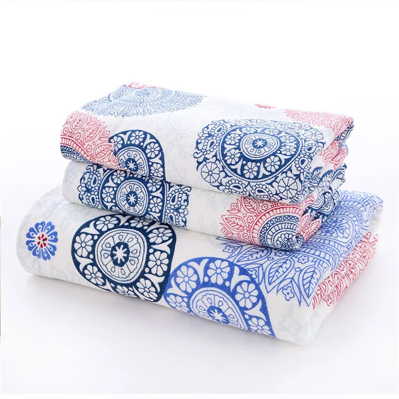 Towel Set-Blue Высокое качество, бамбуковое волокно, набор банных полотенец, высокоабсорбирующее бамбуковое махровое банное полотенце для душа, мочалка, мягкое полотенце для душа 70x140 см - Цвет: Towel Set-Blue