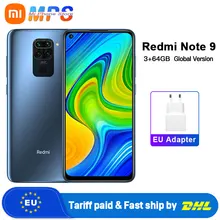 Xiaomi Redmi Note-9 3GB 64GB LTE/WCDMA/GSM NFC Octa Core Fingerprint Recognition 48MP