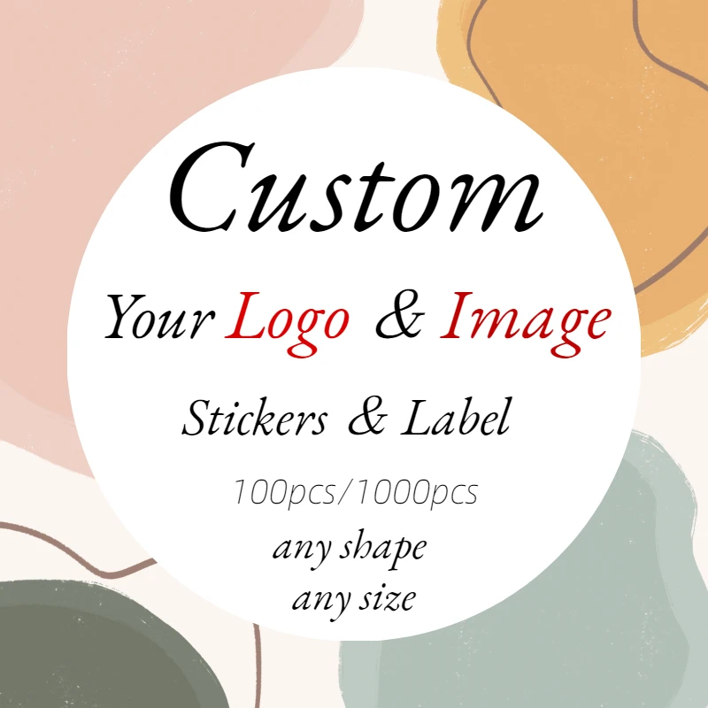 3/4/5/6cm Custom Design Stickers Custom Sticker and Customized Logos Wedding Birthdays Baptism Stickers Design Your Own Stickers Personalize custom stickers,custom design stickers