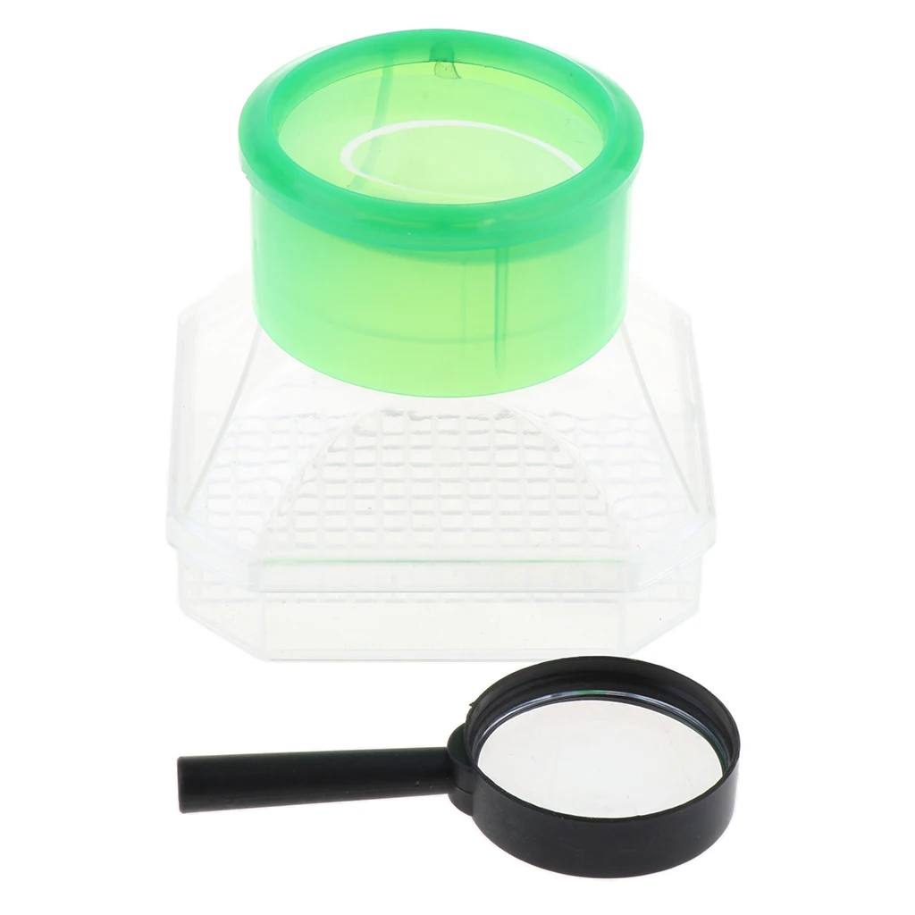 Backyard Explorer Outdoor Toy Insect Habitats Adventure Set Bug Catcher Viewing Box & Magnifying Glass Kit Educational