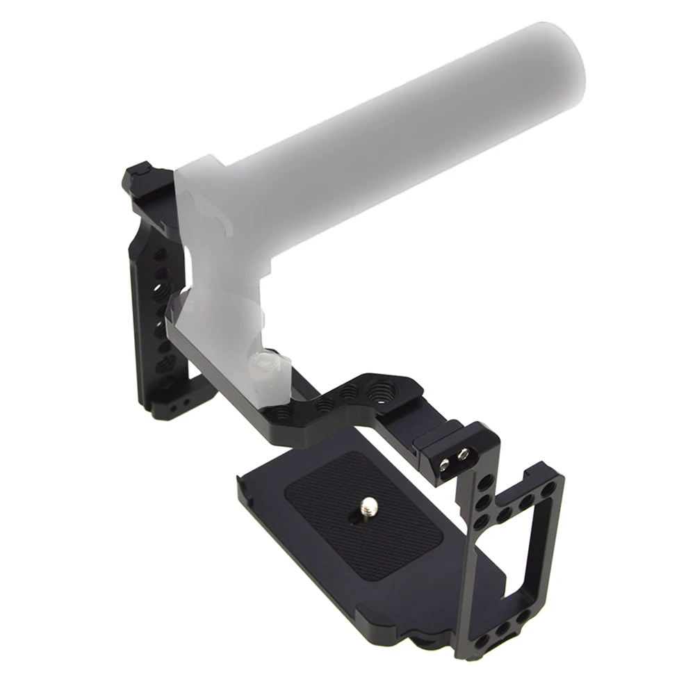 

FOTGA Aluminum DSLR Camera Cage Kit Extension Frame Cold Shoe for Canon 5DS 5D Mark IV III II EOS 5D4 5D3 5D2 Camera