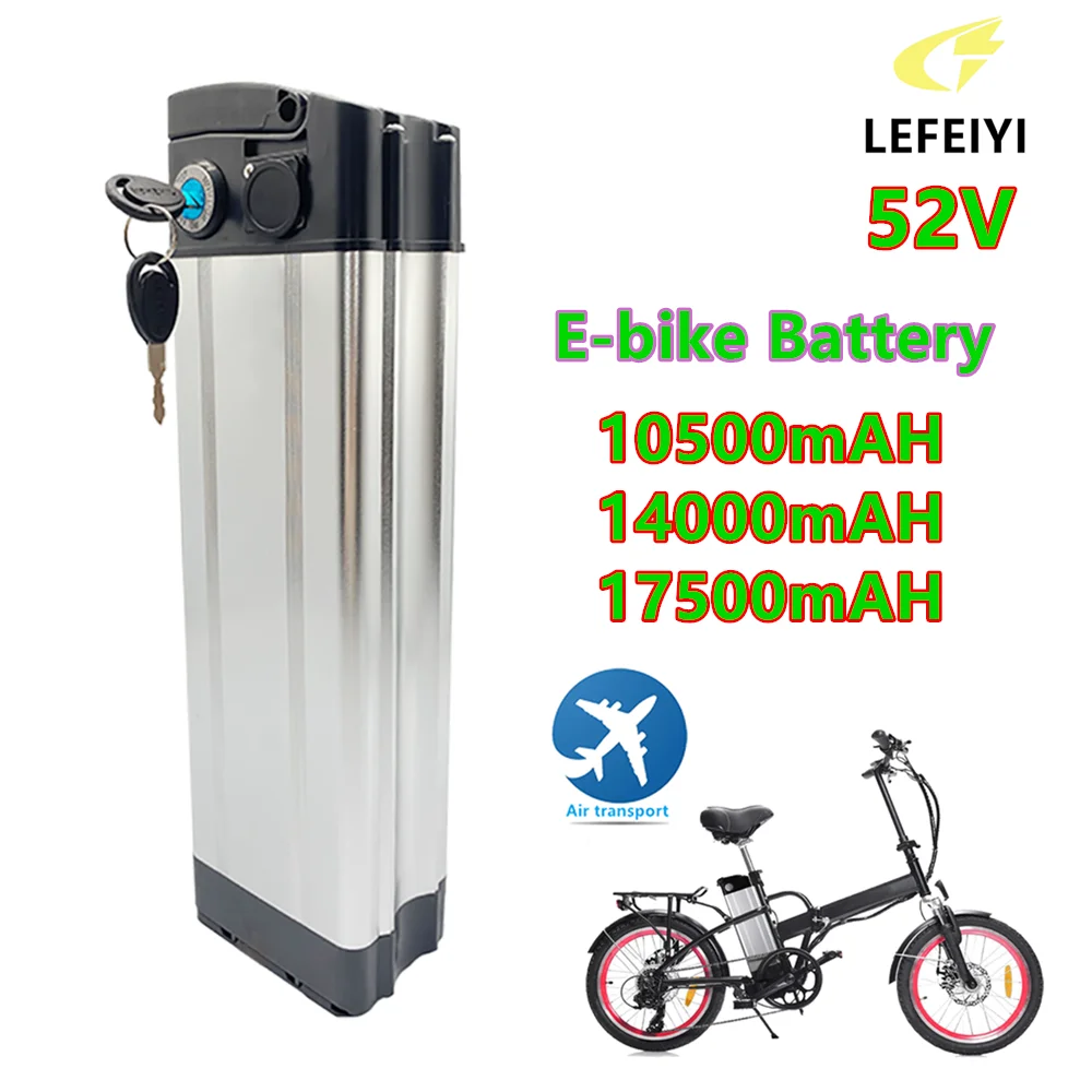 Newest Silverfish 18650 Cells Ebike Lithium Battery Pack 52v 10.5ah