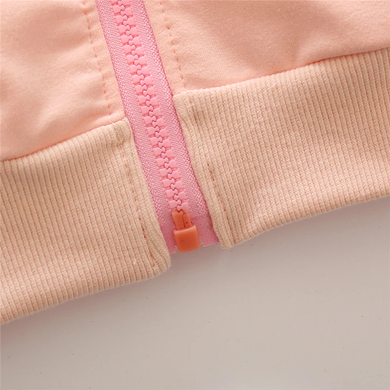 Toddler Baby Boys Girls clothes suit for kids cotton long sleeve solid zipper jacket+pants 2pcs tracksuit baby autumn clothing