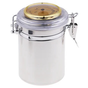 

Stainless Steel Tobacco Tin Cans Humidor Good Sealing Performance