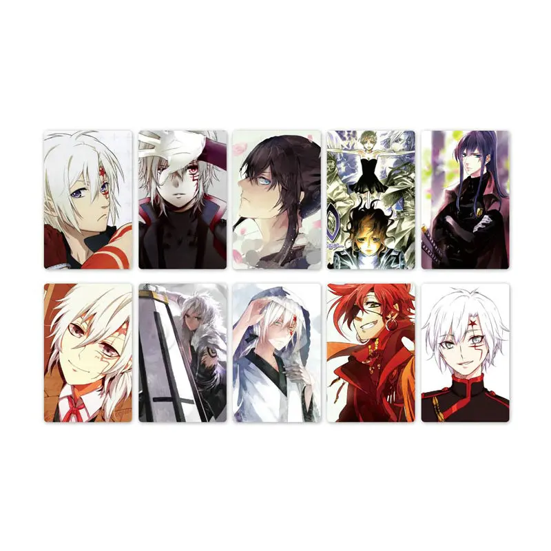 10 шт. Аниме D. Gray-Man Card стикер s Водонепроницаемая крапленая карта наклейка Дети стикерные игрушки для детей коллекция подарок - Цвет: Style 03