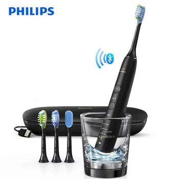 

Philips Smart Sonic Toothbrush HX9924/12 Sonicare Diamond Clean Support App with Intelligent Brush Head Sensing 5 Modes