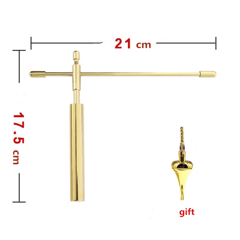 Brass Pendulum Meatl Pendant Looking For Dragon Rule Copper Detector Stick Divination Aid Compass Feng sShui Supplies | Украшения и