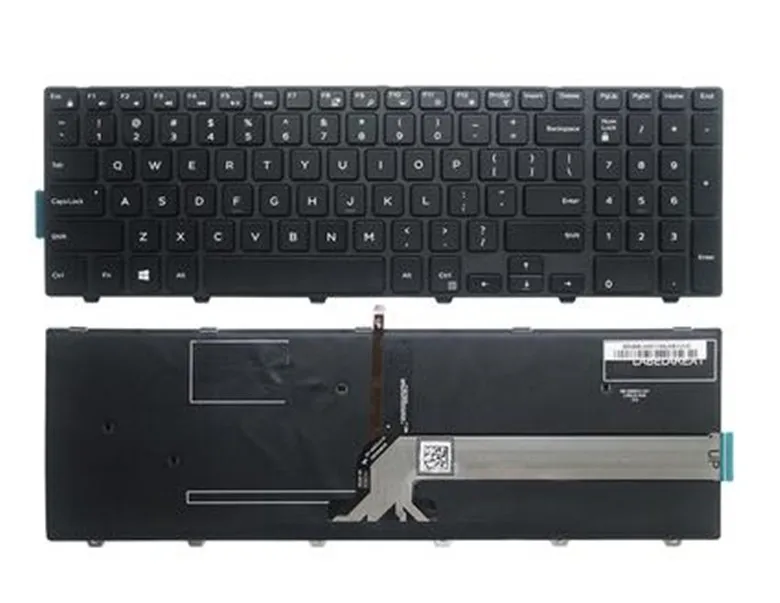 

New for Dell Latitude 15-3000 3550/3560/3570/3580/3588 US keyboard backlit replacement