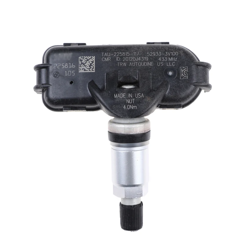 52933-3V100 TPMS Авто датчик давления в шинах 529333V100 433 МГц для hyundai i40 VF 2011 2012 2013 датчик TPMS