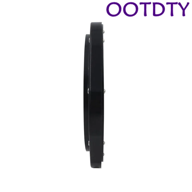 OOTDTY немой барабан пластиковый Тренировочный Коврик с палочками 10 дюймов
