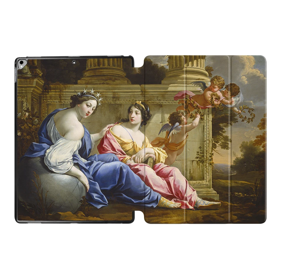 Чехол Sanmubaba для iPad Pro 12,9 '' версия ультра-тонкий PU кожаный флип-стенд смарт-чехол масляный планшет для рисования чехол Funda - Цвет: IPAD08