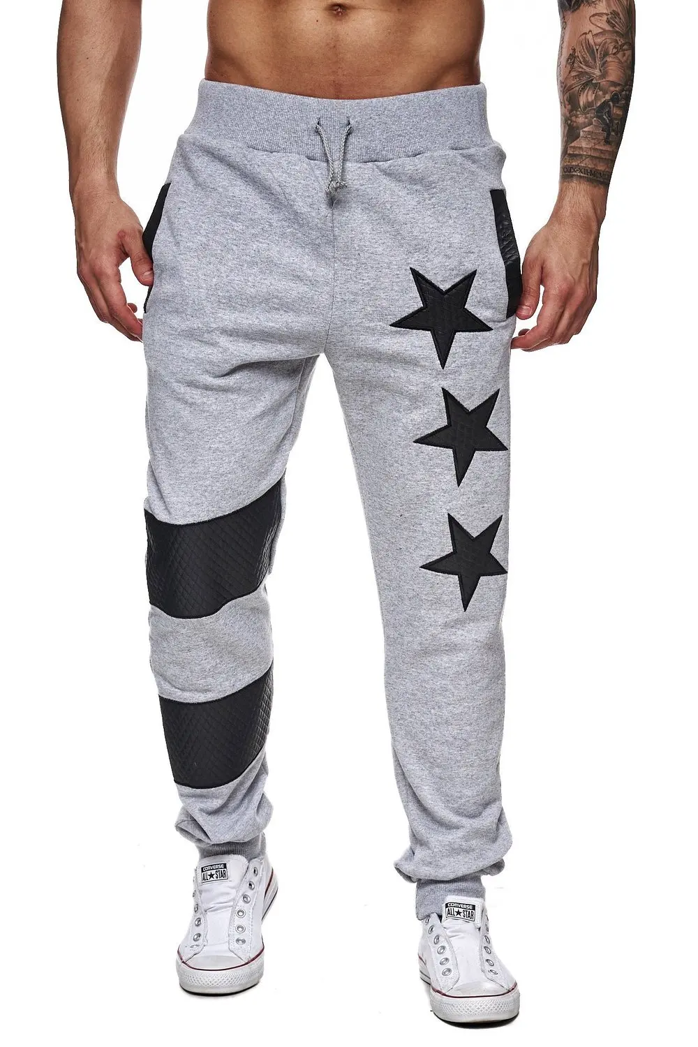 Autumn And Winter New Style AliExpress Hot Selling Five-pointed Star Design Lagging Fashion And Personality Gymnastic Pants