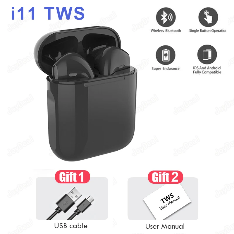AP I11 TWS Earphones Bluetooth 5 0 300mAh Charging Case Earbuds HIFI Earphone PK I100 I200 I12 I500 I900 I9000 Ship In 24 Hours