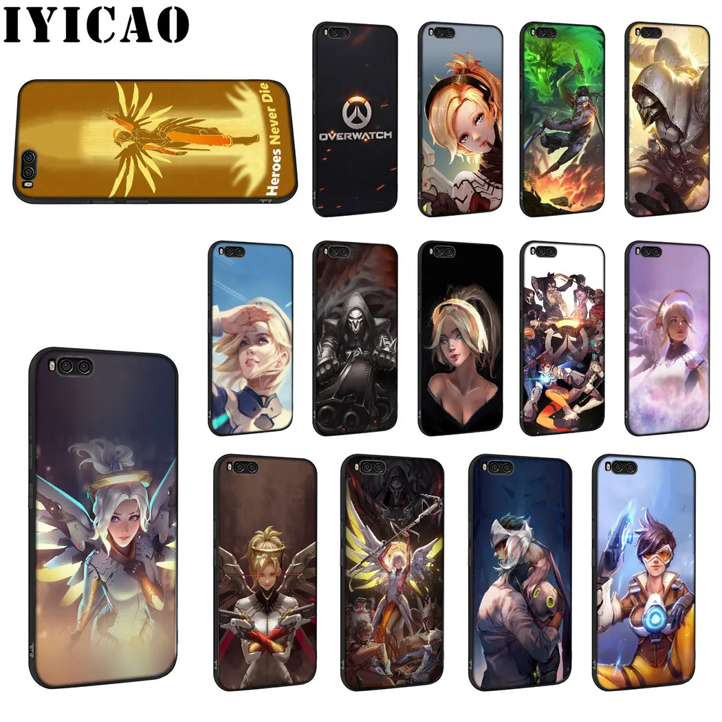 Мягкий силиконовый чехол Overwatch mercy для Redmi Note 7 8 6 5 Pro 5A Prime 7A K20 Go|Чехлы-накладки| |
