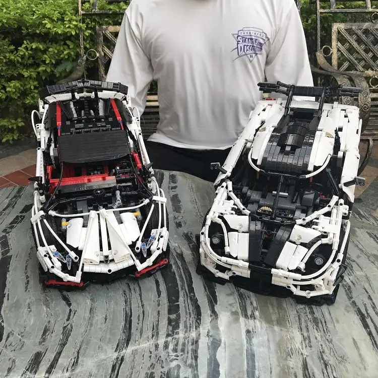 

23006 23002 Lamboringhini Aventador technic car model Compatible with MOC 2695 4789 lepinbricks lepinblocks Building Blocks Toy