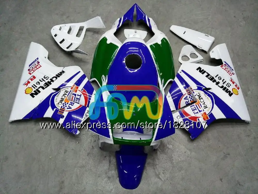Корпус для HONDA NSR 250 R MC18 PGM2 СМП 250R NS250 NSR250R 88 89 84BS. 51 MC16 NSR250 R RR Синий R белый NSR250RR 1988 1989 обтекатель - Цвет: No. 16
