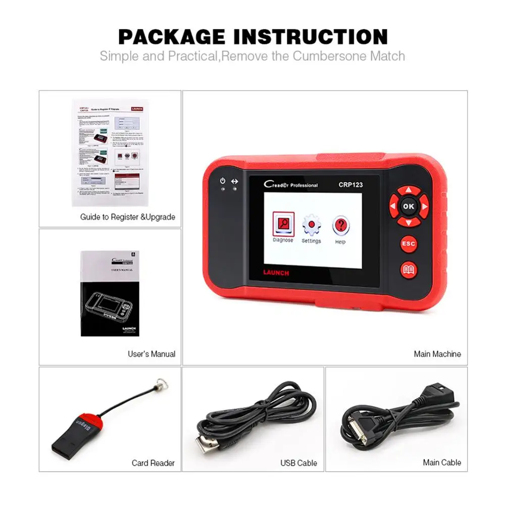 

Car Engine Scanner Universal Code Reader Auto Fault Diagnostic Device Hot Selling