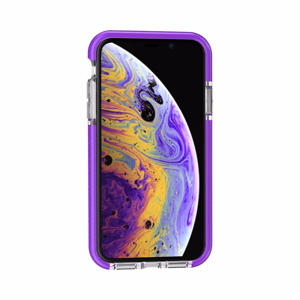 50 шт./партия, прозрачный ТПУ+ D30 чехол для iphone 6 7 8 X XS XR XS Max 6 7 8 plus 11 Pro Max задняя крышка чехол