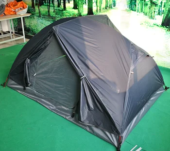 

Black tent,Ultralight 2 Person 20D Silicone Nylon camping tent,CZX-435B Black Hubaba NX 2 Person tent with footprint,Black tent