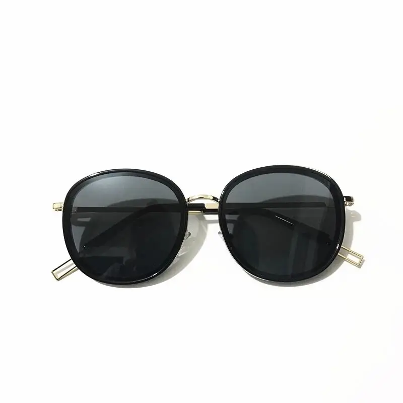 

YGL56 Retro circular spectacle frames for men and women with flat lens sunglasses