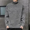 Turtleneck Men Sweater Mens Knit Pullover Sweaters Male Knitted Bottoming Shirt Mens Jumper Winter Clothes for Man Turtle Neck ► Photo 2/6