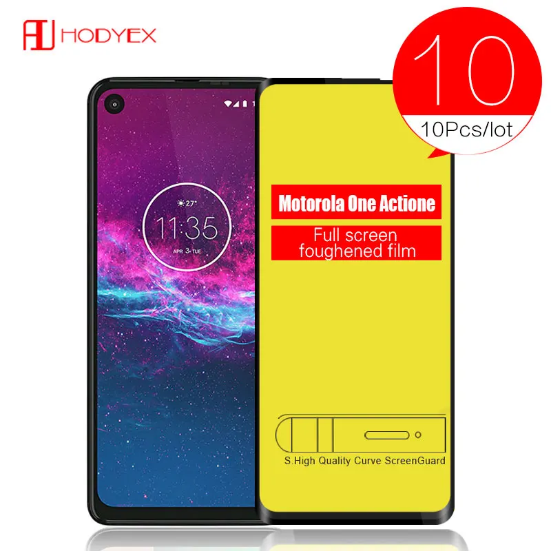 10 шт. для Motorola One Action Защитная пленка мотора телефона rotective glass | Мобильные телефоны