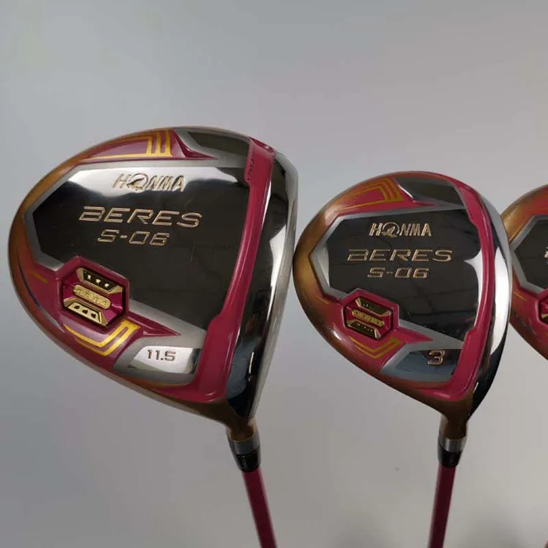 Модные головные уборы для гольфа Honma 4 Star S-06 11,5 Лофт специальный вал