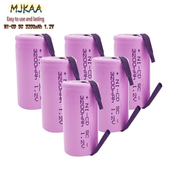 

20PCS/MJKAA NI-CD SC 3200Mah 1.2V Rechargeable Battery Use For Electronic Tool