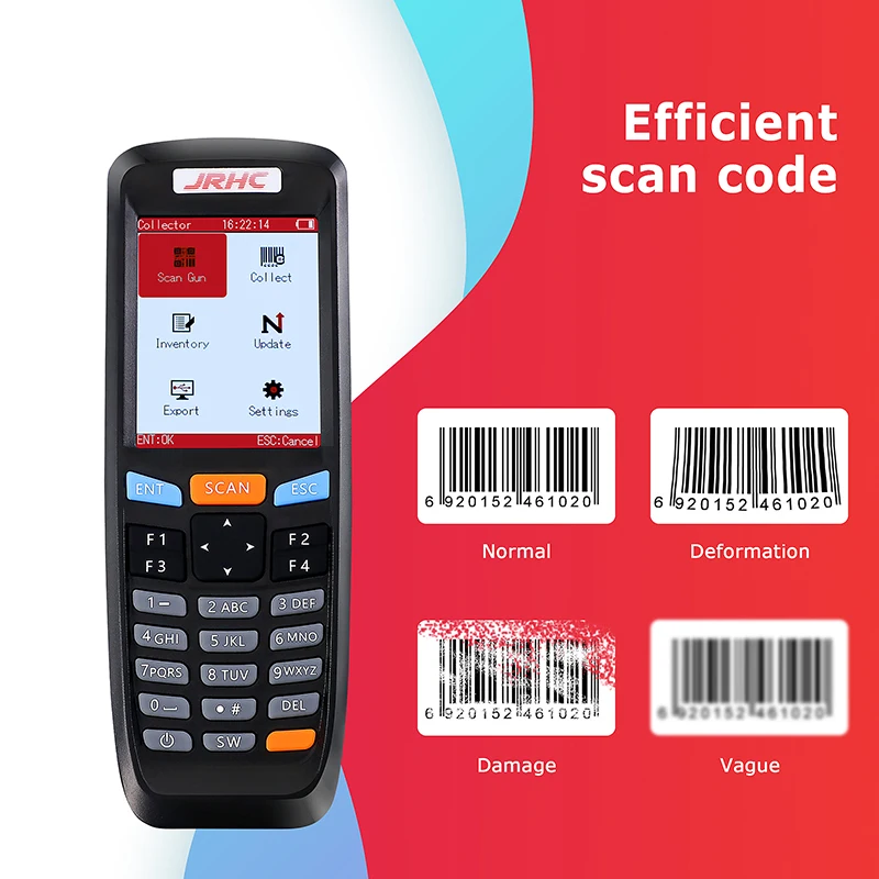 Jrhc Laser Wireless Barcode Scanner For Scanning 1d 2d Screen Bar Jrhc Laser Wireless Barcode Scanner For Scanning 1d 2d Screen Bar