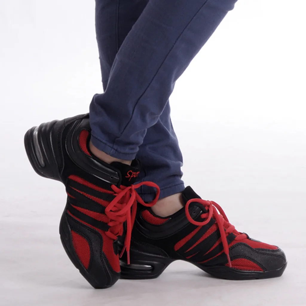 Женские не сужающиеся книзу кроссовки на шнуровке женские уличные амортизационные спортивные кроссовки модные повседневные танцевальные туфли# g3