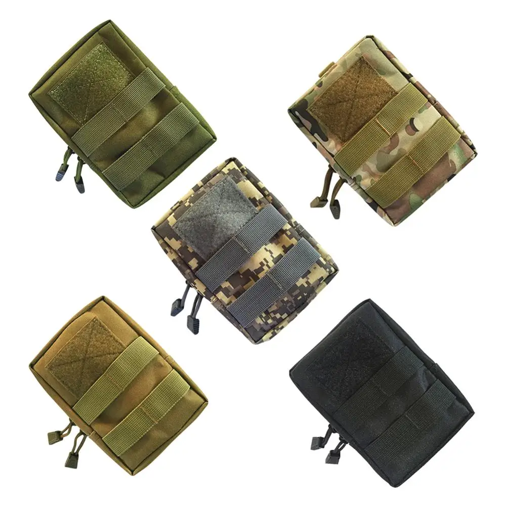 

Outdoor Tactical Military Waist Belt Pouch Molle Hip Wallet Tool Hiking Travel Bag Phone Case with Zipper for IPhone/Samsung/LG