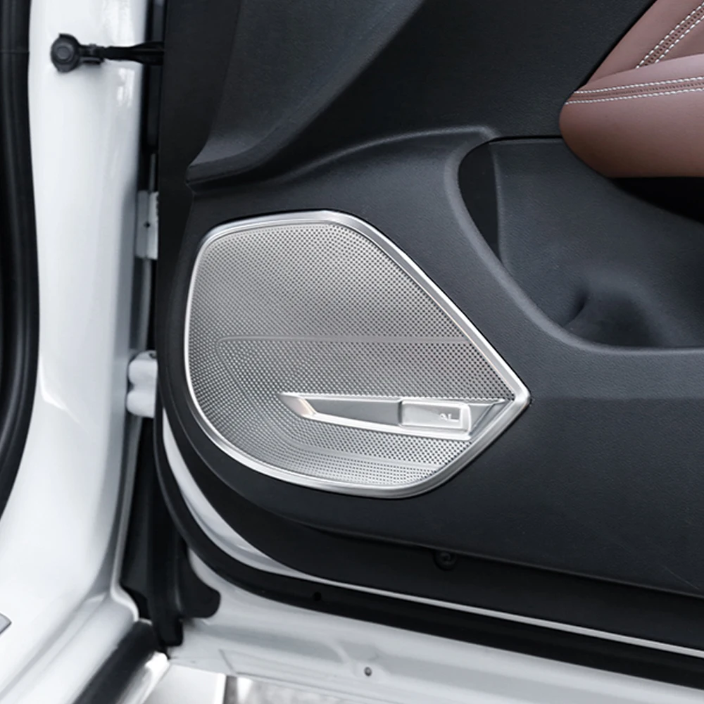 Для Buick Regal Громкий динамик для двери автомобиля звук хромированная Накладка рамка наклейка интерьерные аксессуары