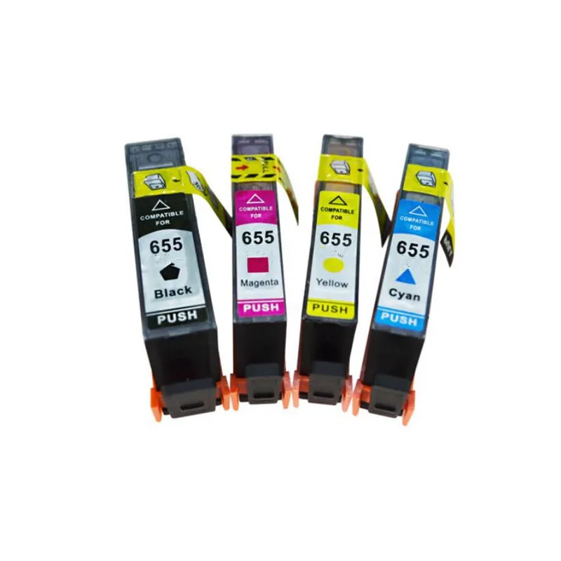 Russia 655 Inchiostro Della Stampante Di Ricambio Per Hp 655 Cartuccia Di Inchiostro Per Hp Deskjet 3525 4615 4625 Stampante A Getto D'Inchiostro