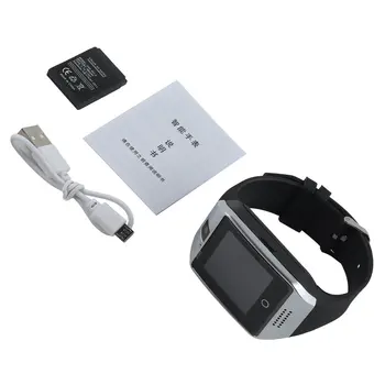 

Bluetooth Smart Watch Q18 With Camera Facebook Whatsapp Twitter Sync SMS Smartwatch Support SIM TF Card For IOS Android