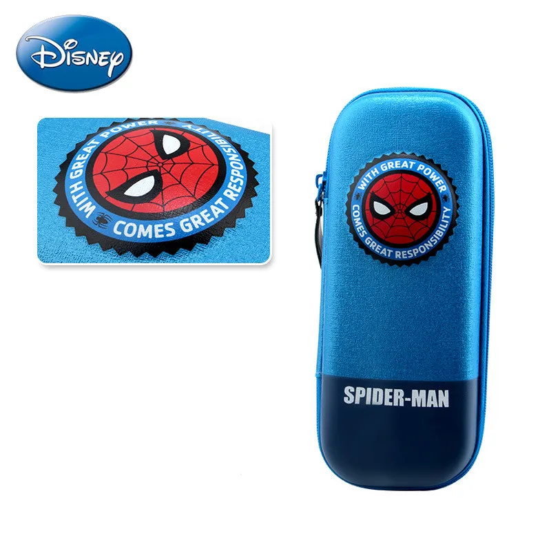 Disney мультфильм Канцтовары для учащихся, Карандаш Чехол Капитан Америка Железный человек Микки Человек-паук школьные принадлежности карандаш мешок мальчик подарок