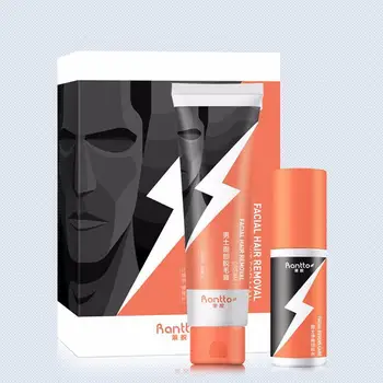 

Hair Removal Cream For Men's Beards 180g Hair 50ml Moisturizing With Removal Removal Wax Hair Beard Serum Cream J1E5