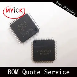 10 шт. ATMEGA324PA QFP 8-битный микроконтроллер с 32 к байт в Системы программируемая вспышка IC чип