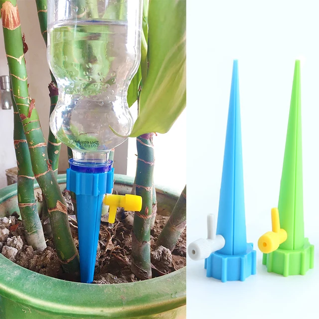 Automatikus Növényi Vízkészülék Vízszivárgás Orgona Csepp Dawdler Szelep Állítsa Be Az Önöntő Üzem Csepegtető Öntözését