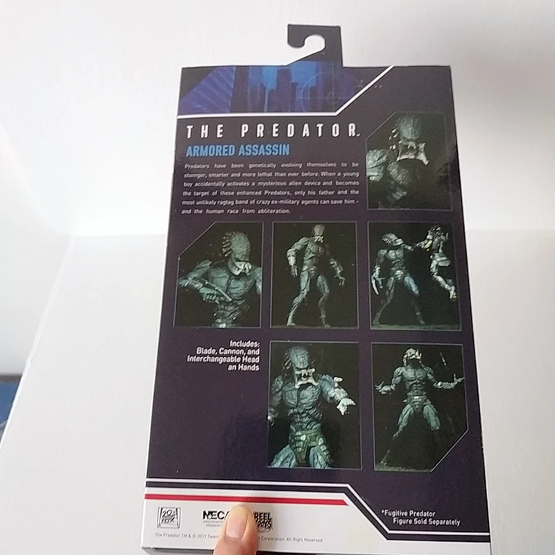 10 дюймов 25 см NECA Armored Assassin Predator Ultimate Predator Unmasked фигурка модель игрушки кукла для подарка