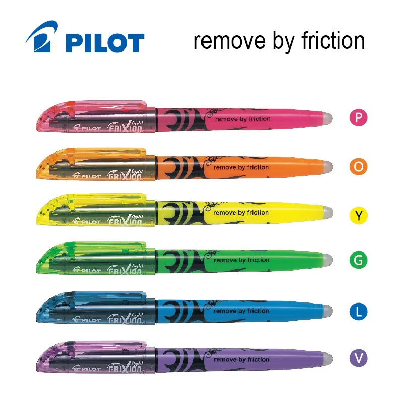 PILOT SW-FL Erasable Highlighters Pen Non-toxic Marker Pen 1 piece