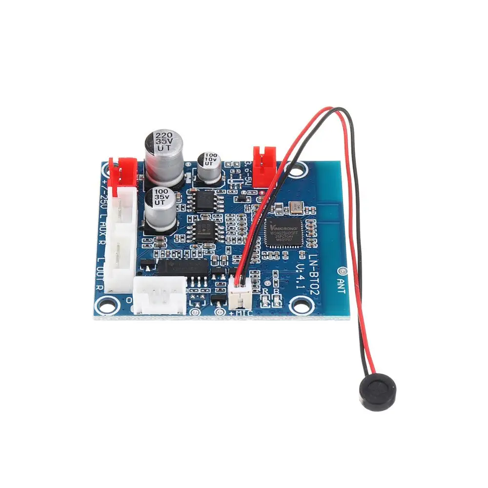 DIY NE5532 Bluetooth 4,0 плата аудиоресивера беспроводной стерео звуковой модуль широкий преобразователь напряжения OP AMP для автомобиля Усилитель Аудио
