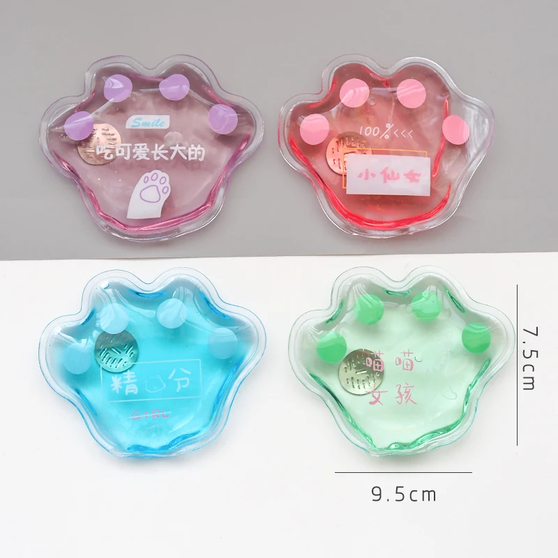 

Mini Winter Reusable Gel Hand Warmer Cute Funny Word Print Instant Heating Pack Warmer &T8