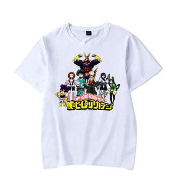

Boys T-shirts 2020 Summer Kids Anime T Shirts Top Tees Boys Girls Tshirt Costume My Hero Academic Children's Clothes 2-14 Years