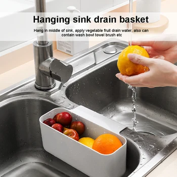 

Drain-Basket Storage-Rack Kitchen Sink Hanging Waste Storage Organizer Strainer Sponge-Holder Dishwashing Pool Shelf Bask Case
