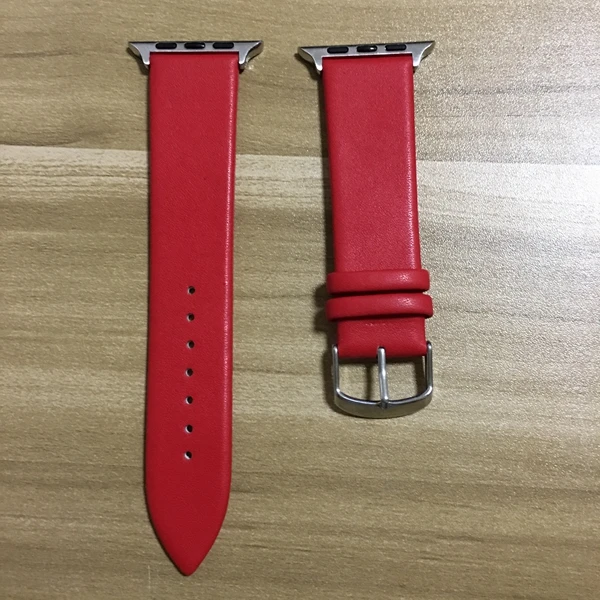 Прочный ремешок для iwatch из натуральной кожи воловья кожа ремешок для Apple Watch Series 1 2 3 4 38 мм 42 мм 40 мм 44 мм серия 5