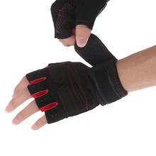 1 пара мощных спортивных перчаток, тренировочные Перчатки для фитнеса, напульсник, перчатки для тяжелой атлетики